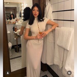 Manuri MIA CASHMERE-BLEND DRESS